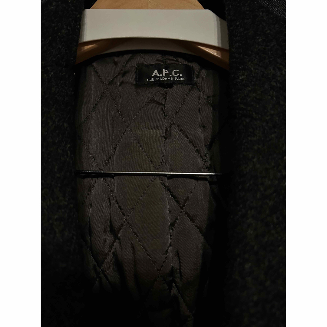 A.P.C(アーペーセー)のAPC × Harris Tweed ウールPコート メンズのジャケット/アウター(ピーコート)の商品写真