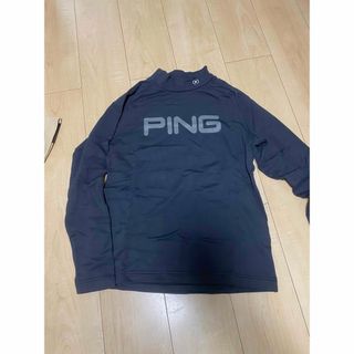 ピン(PING)のPING モックネック ロングTシャツ レディース(ウエア)