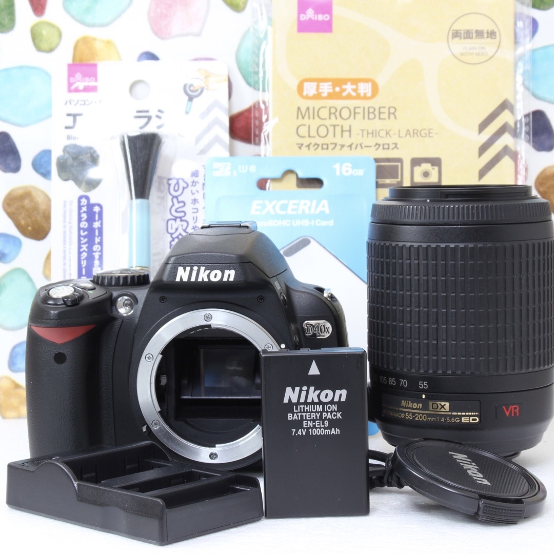 Nikon - ♥︎◇Nikon D40X ◇迷ったらこのカメラ♪ ◇美品 ◇望遠
