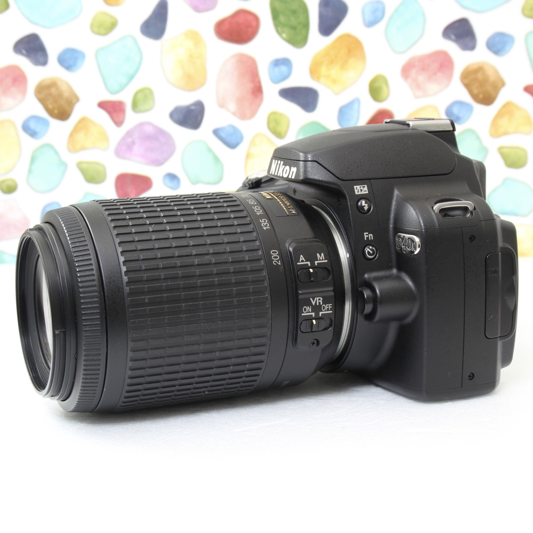 商品説明♥︎◇Nikon D40X ◇迷ったらこのカメラ♪ ◇美品 ◇望遠セット