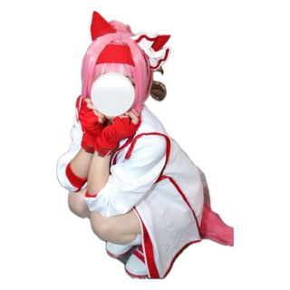 ウマ娘 ハルウララ ウィッグ&しっぽ付 コスプレセット(衣装一式)