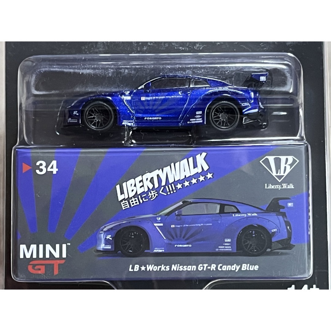 独特の素材 Exclusive Mini Blue MINI No.34 Nissan RHD GT MINIGT