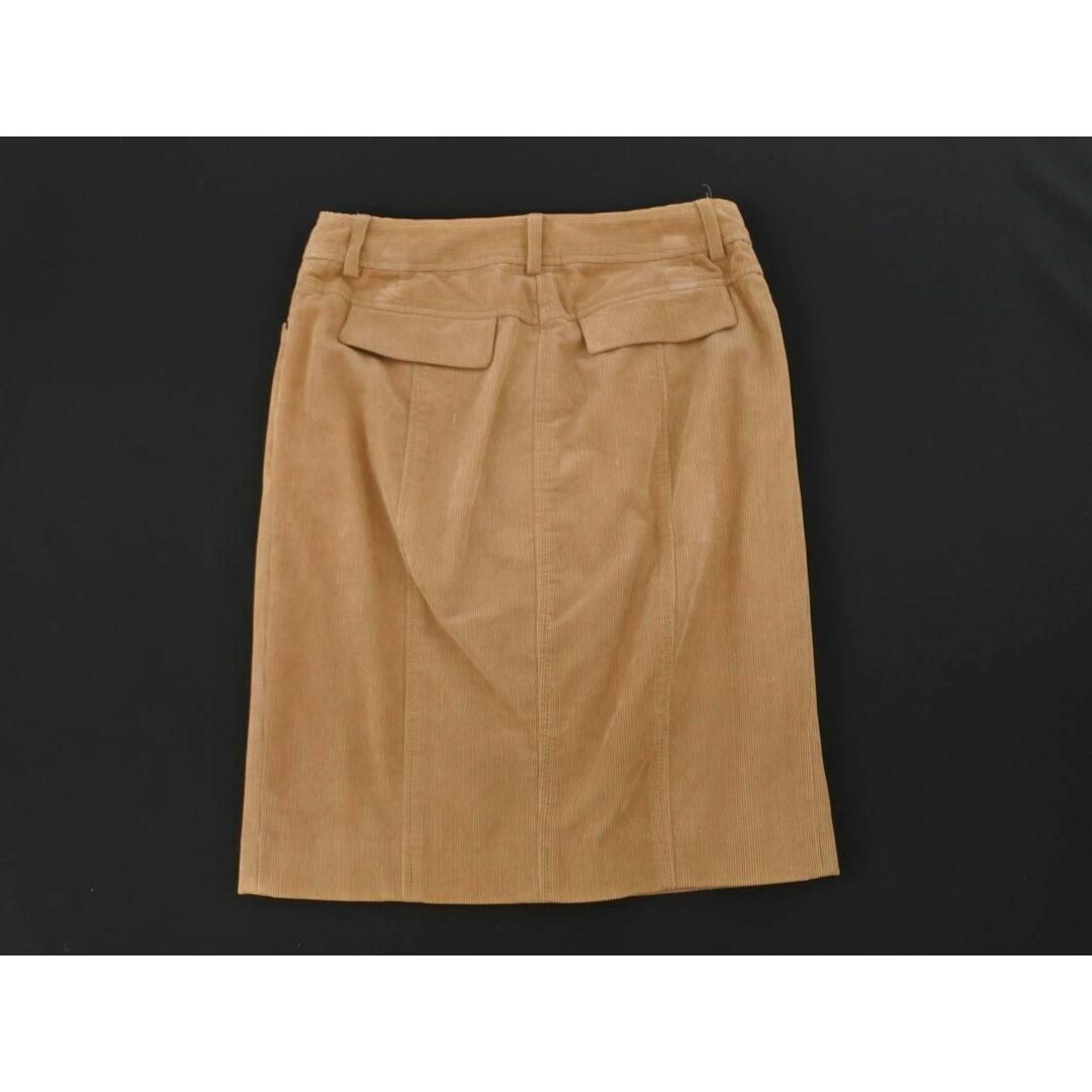 Calvin Klein(カルバンクライン)のCalvin Klein カルバンクライン コーデュロイ フロントボタン タイト スカート size6/ベージュ ◇■ レディース レディースのスカート(ひざ丈スカート)の商品写真