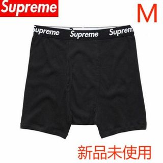 シュプリーム(Supreme)のSupreme(シュプリーム)ヘインズhanes ボクサーブリーフパンツ　黒M(ボクサーパンツ)