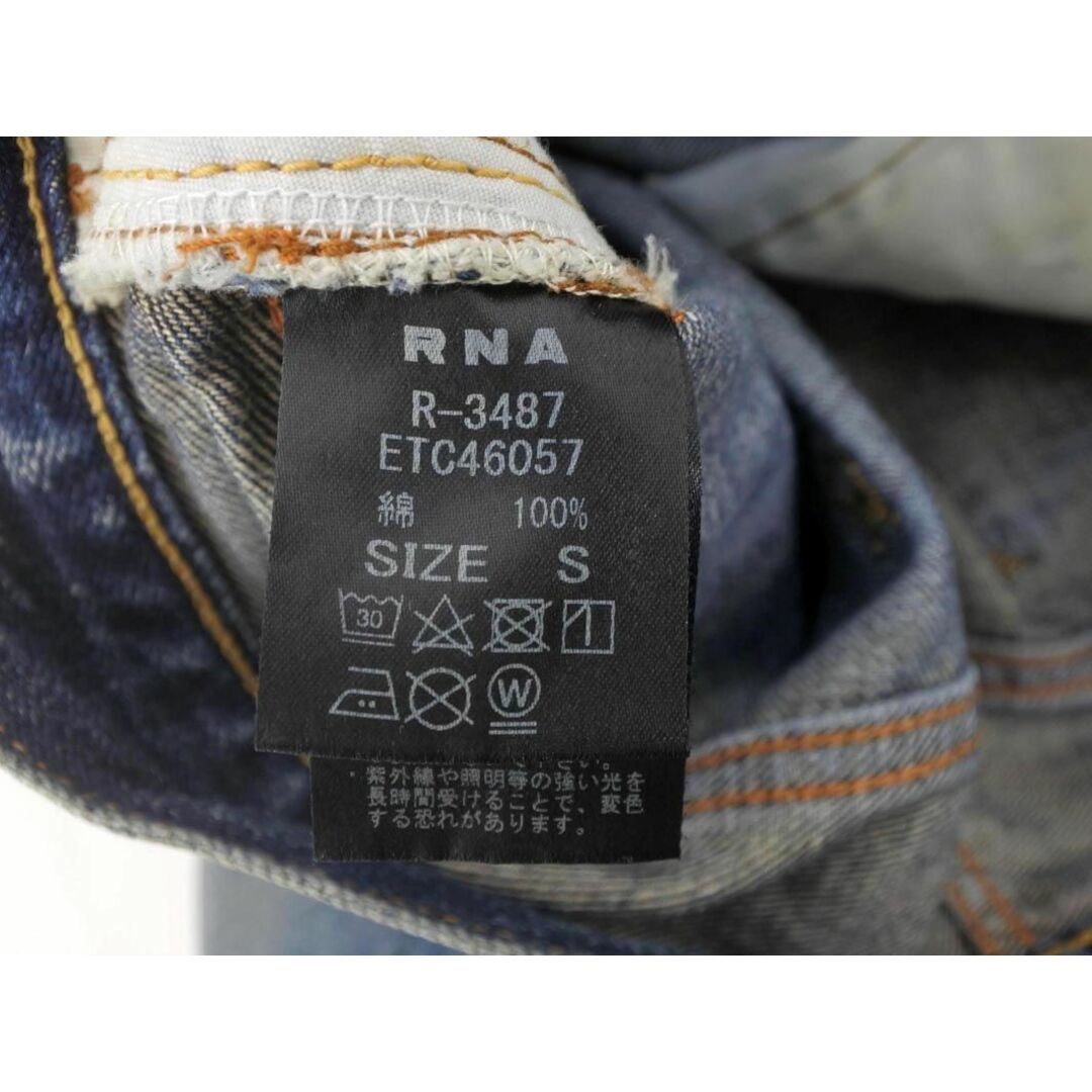 RNA(アールエヌエー)のRNA アールエヌエー R3487 ボール デニムパンツ sizeS/濃紺 ■■ レディース レディースのパンツ(デニム/ジーンズ)の商品写真
