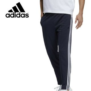 アディダス(adidas)の【 L 新品 タグ付き 】 adidas アディダス テーパード パンツ 紺(その他)