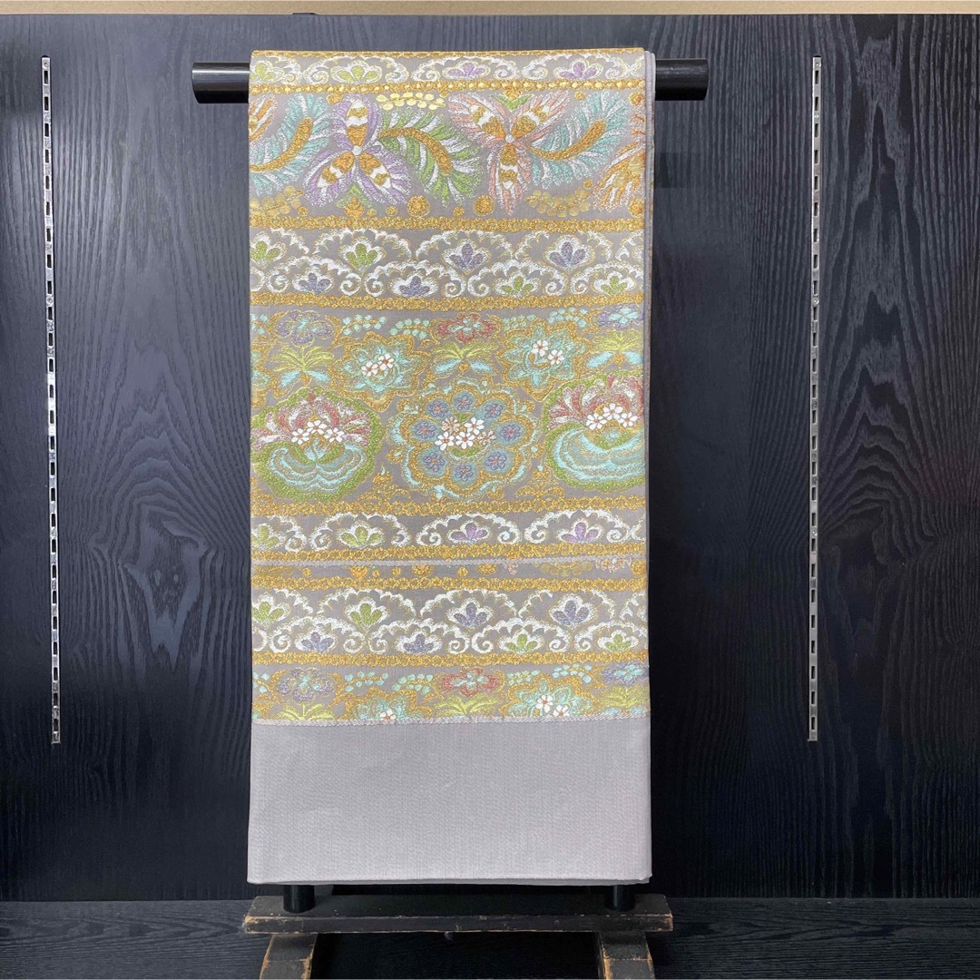 新品 都 みやこ 西陣織 豪華袋帯 欧州段花集 フォーマル 正絹 新品 都 みやこ 西陣織 豪華袋帯 欧州段花集 フォーマル 正絹