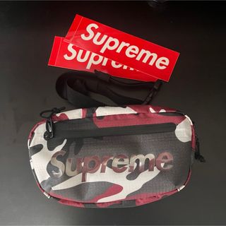 シュプリーム(Supreme)のSupreme Waist Bag シュプリームウエストバッグ　レッドカモ(ウエストポーチ)