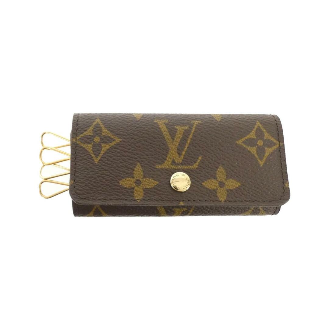 ブラウン系素材■極美品■ LOUIS VUITTON ルイヴィトン M62630 モノグラム ミュルティクレ6 6連 キーケース 鍵入れ ブラウン系 BE1322