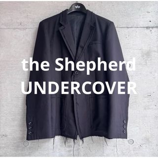 アンダーカバー(UNDERCOVER)のザ シェパード アンダーカバー ヘリンボーン 切りっぱなしジャケット(テーラードジャケット)