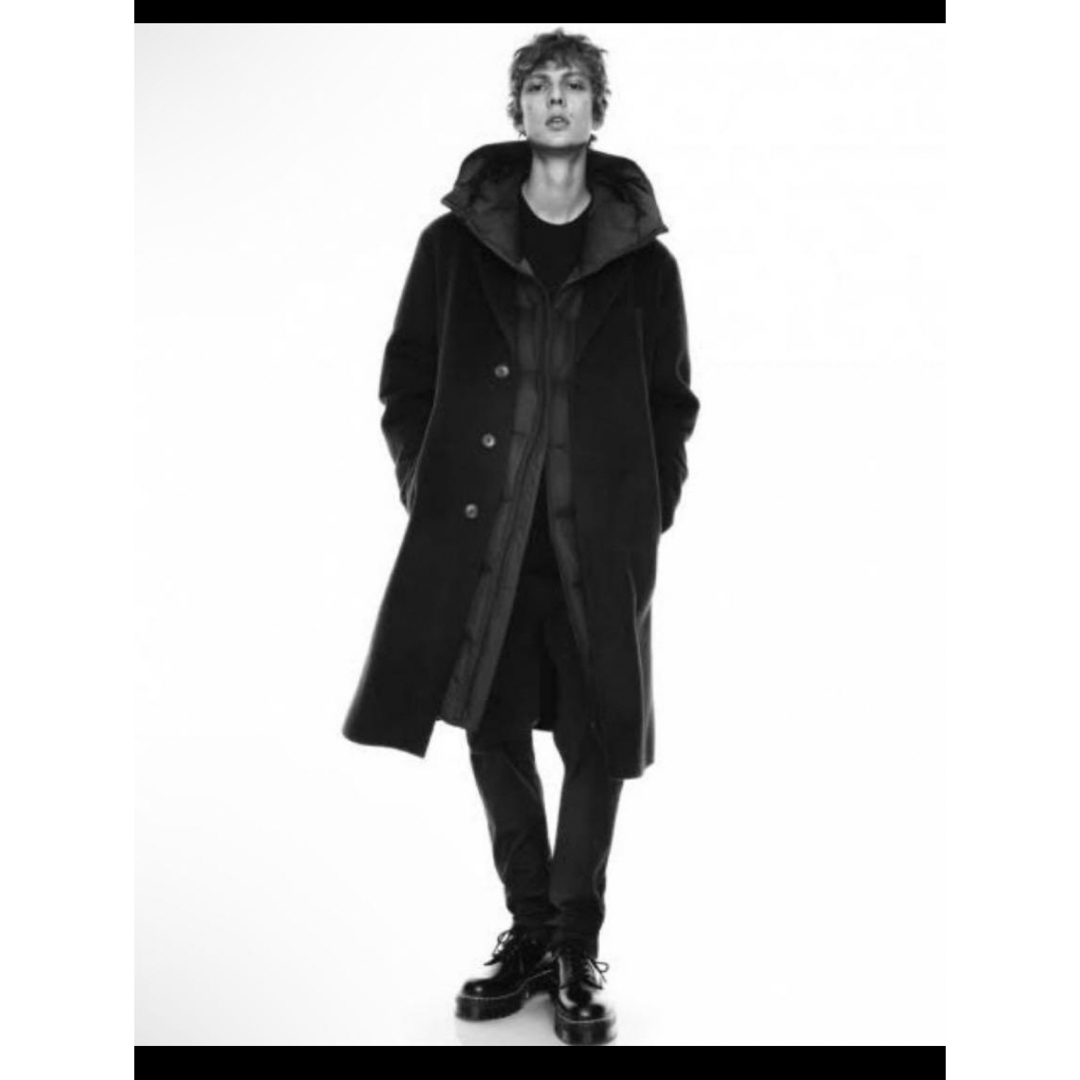 Jil Sander(ジルサンダー)のカシミヤブレンドオーバーサイズチェスターコート UNIQLO ＋J ユニクロXL メンズのジャケット/アウター(チェスターコート)の商品写真