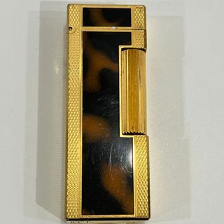 ダンヒル(Dunhill)のdunhill ダンヒル  ライター ブラウンマーブル  ガス (タバコグッズ)