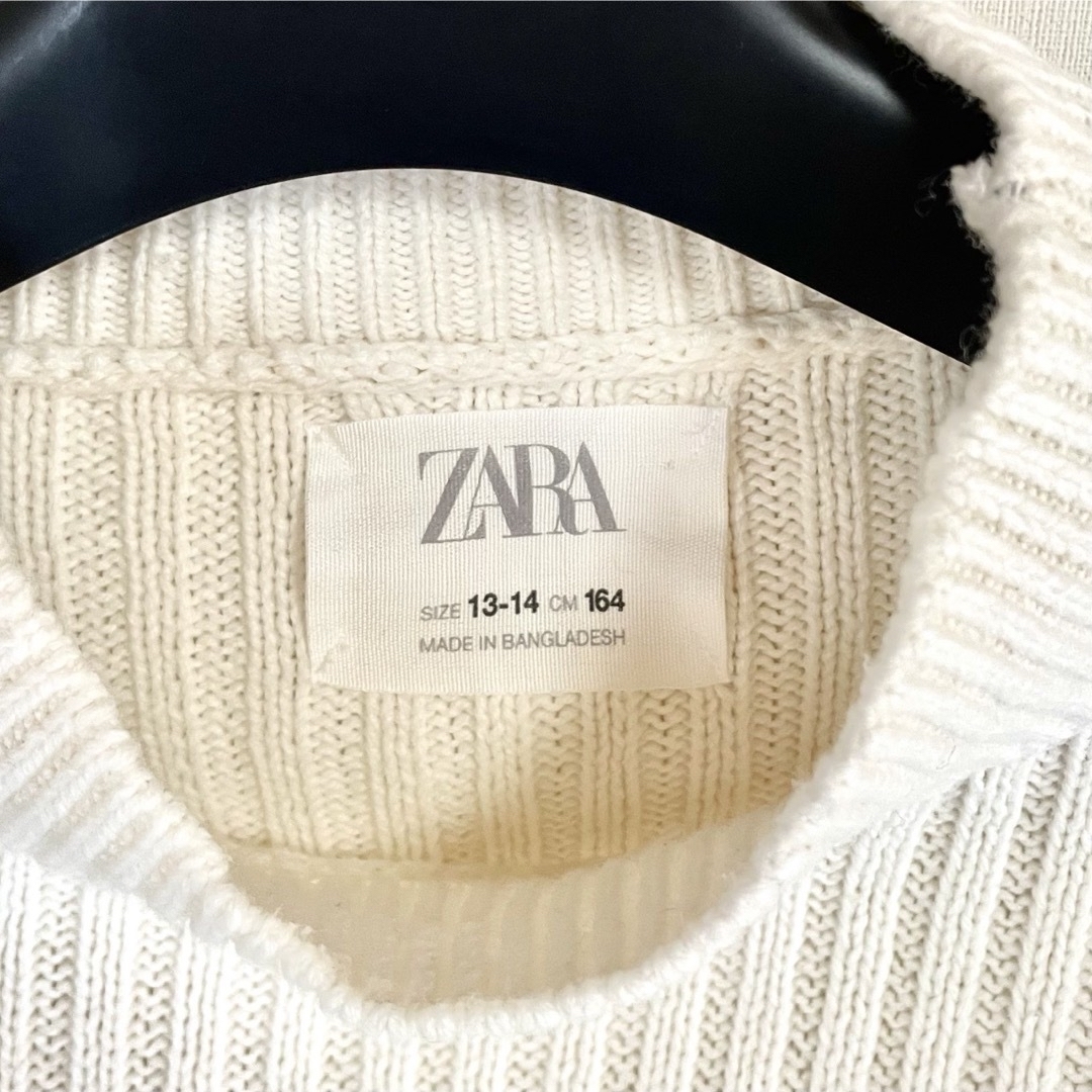 ZARA KIDS(ザラキッズ)のZARA ザラ　   リブニットセーター　 レディースのトップス(ニット/セーター)の商品写真