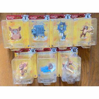 【値下げ】トム＆ジェリー ハッピーくじ1-3弾 新品未開封 7点セットフィギュア(キャラクターグッズ)