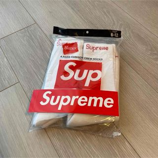 シュプリーム(Supreme)のSupreme Hanes Crew Socks (4 Pack)  ソックス(ソックス)