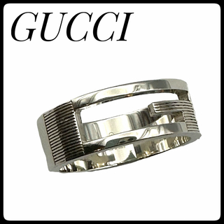 グッチ(Gucci)のグッチ リング　指輪 ブランデッド カットアウトG シルバー(リング(指輪))
