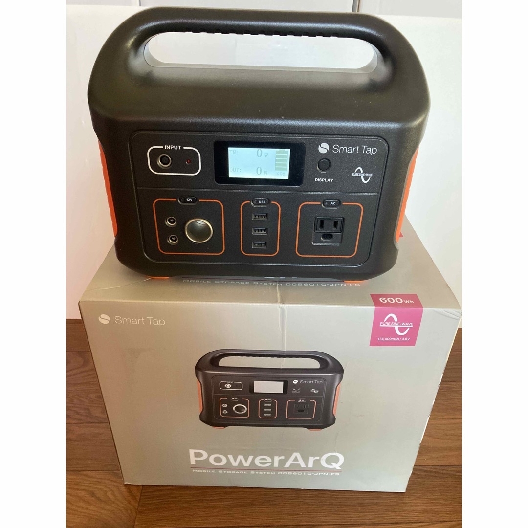 スマートタップ　Power ArQ 619Whバッテリー/充電器