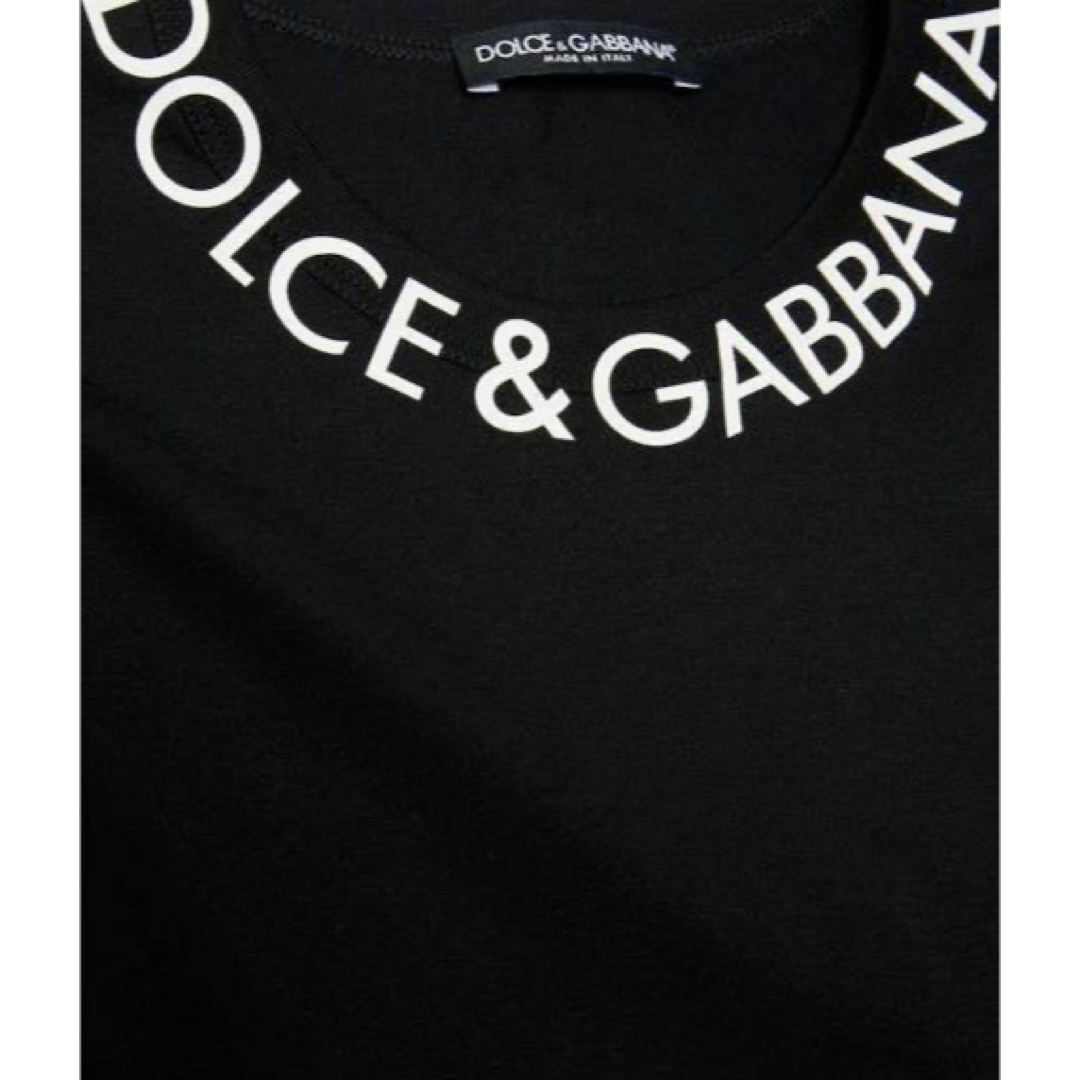 DOLCE&GABBANA(ドルチェアンドガッバーナ)のドルチェ&ガッバーナ　ラウンドネックTシャツ メンズのトップス(Tシャツ/カットソー(半袖/袖なし))の商品写真