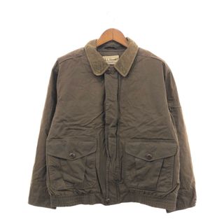 エルエルビーン(L.L.Bean)の90年代 L.L.Bean エルエルビーン カバーオール ジャケット アウトドア アウター ブラウン (メンズ L) 中古 古着 P2015(その他)