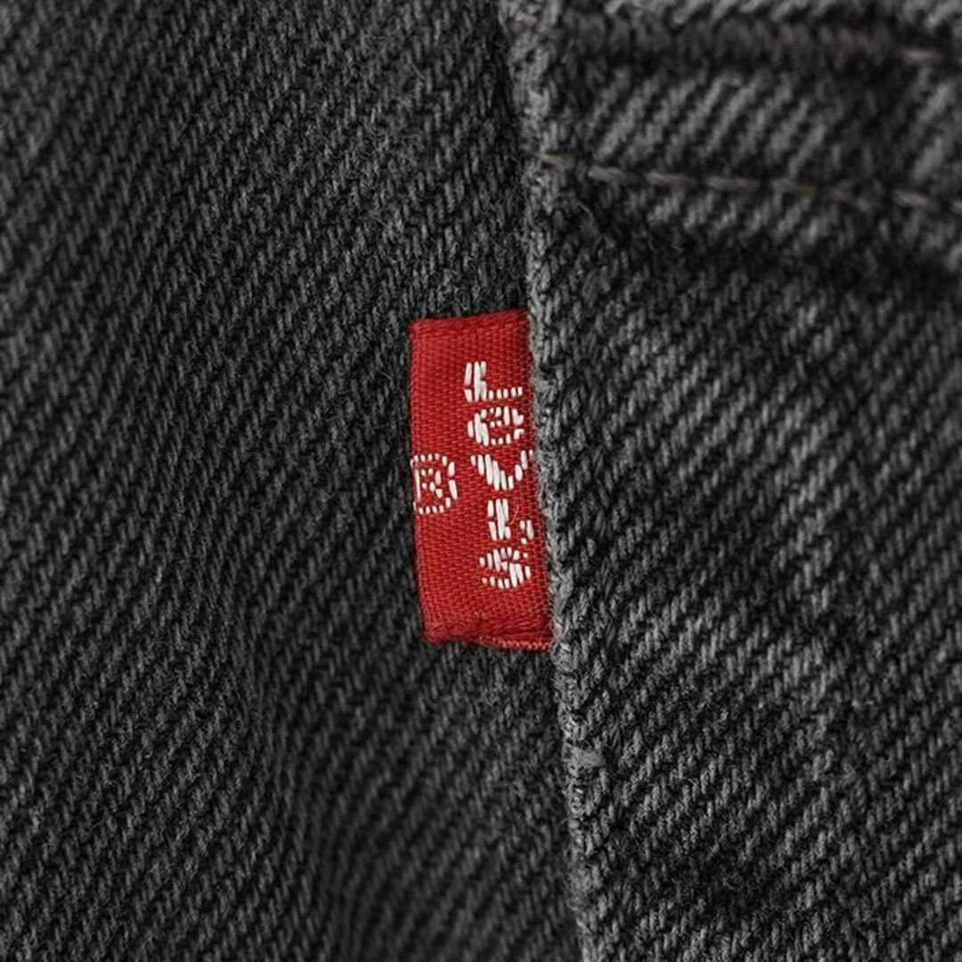 Levi's - W38 Levi's リーバイス505 ブラックデニム バギーパンツ