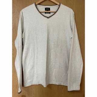 ビームス(BEAMS)の新品未使用BEAMSビームス　 長袖カットソー　Ｌ (Tシャツ/カットソー(七分/長袖))