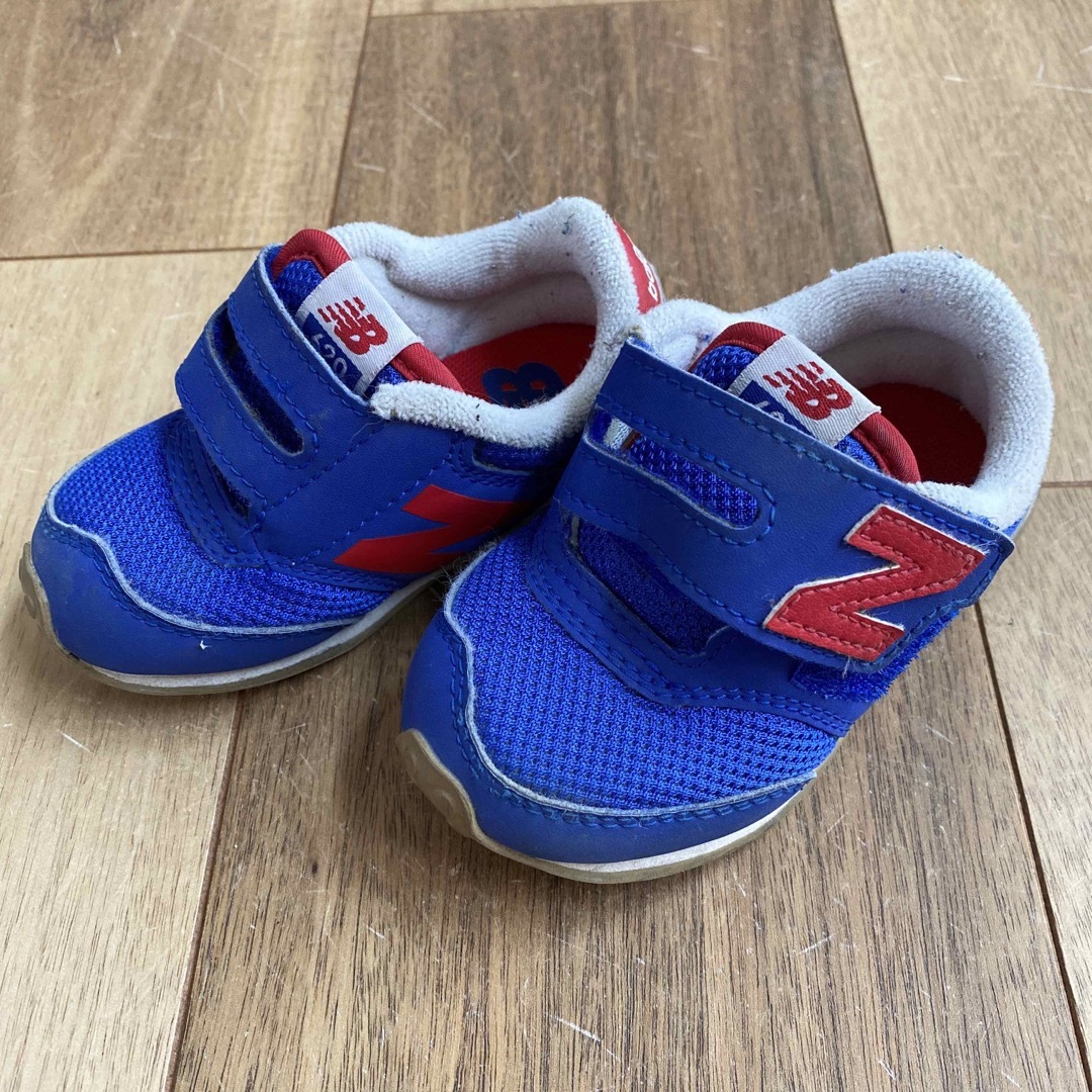 New Balance(ニューバランス)のニューバランス NB ベビー キッズ シューズ 12.5 スニーカー キッズ/ベビー/マタニティのベビー靴/シューズ(~14cm)(スニーカー)の商品写真