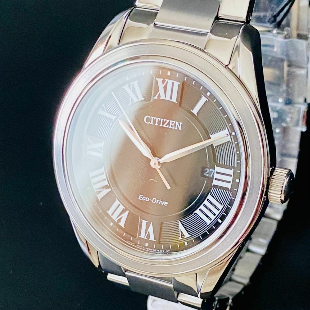 約1319cmまでムーブメント新品【高級時計 シチズン】CITIZEN エコドライブ メンズ レディース