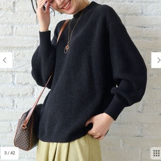 エニィファム(anyFAM)のanyfam 新品　ニット　ブレンドバルキーニット(ニット/セーター)