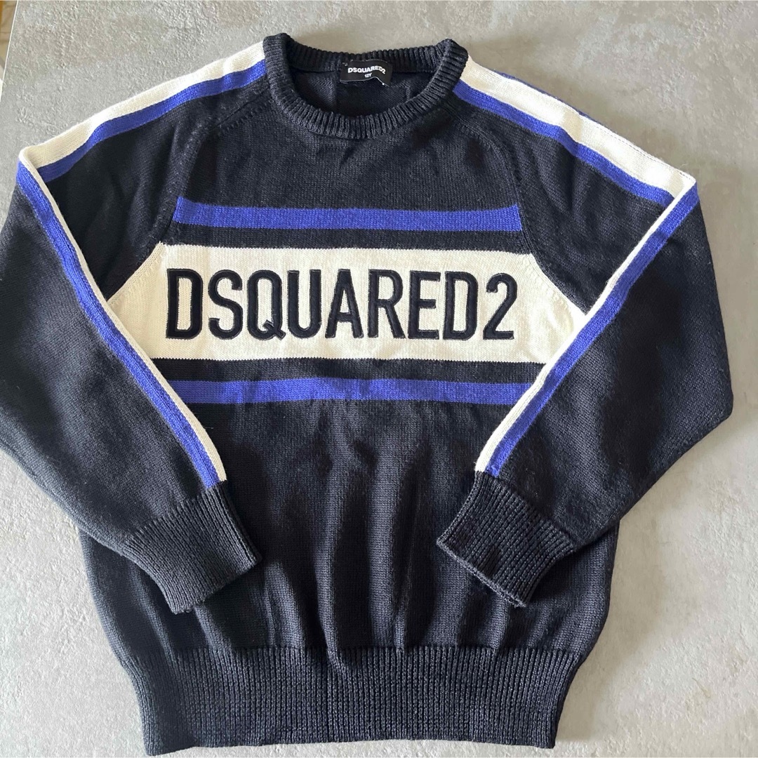 DSQUARED2(ディースクエアード)のディースクエアード　キッズ　ジュニア　ニット キッズ/ベビー/マタニティのキッズ服男の子用(90cm~)(ニット)の商品写真