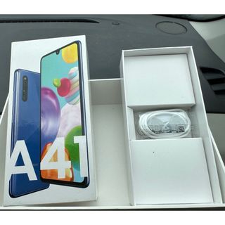 サムスン(SAMSUNG)の【値下げ】SAMSUNG Galaxy A41 SCV48 ブルー(スマートフォン本体)