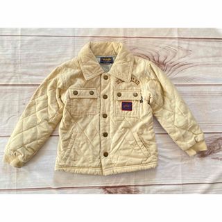 ラングラー(Wrangler)の【95】Wranglerラングラー長袖キルティングジャケット　上着男の子ベージュ(ジャケット/上着)