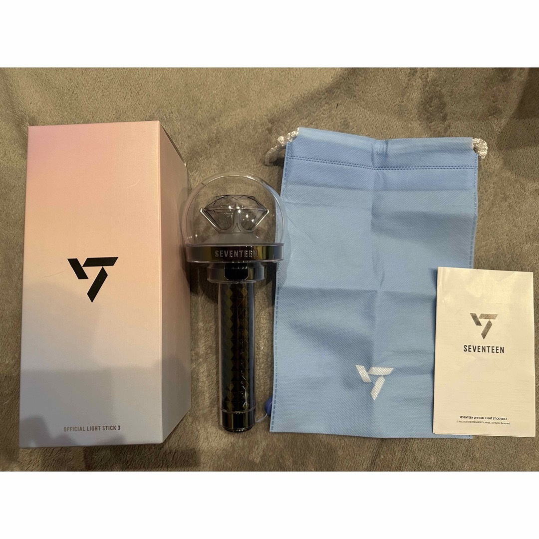 SEVENTEEN OFFICIAL LIGHT STICK VER.3アイドルグッズ