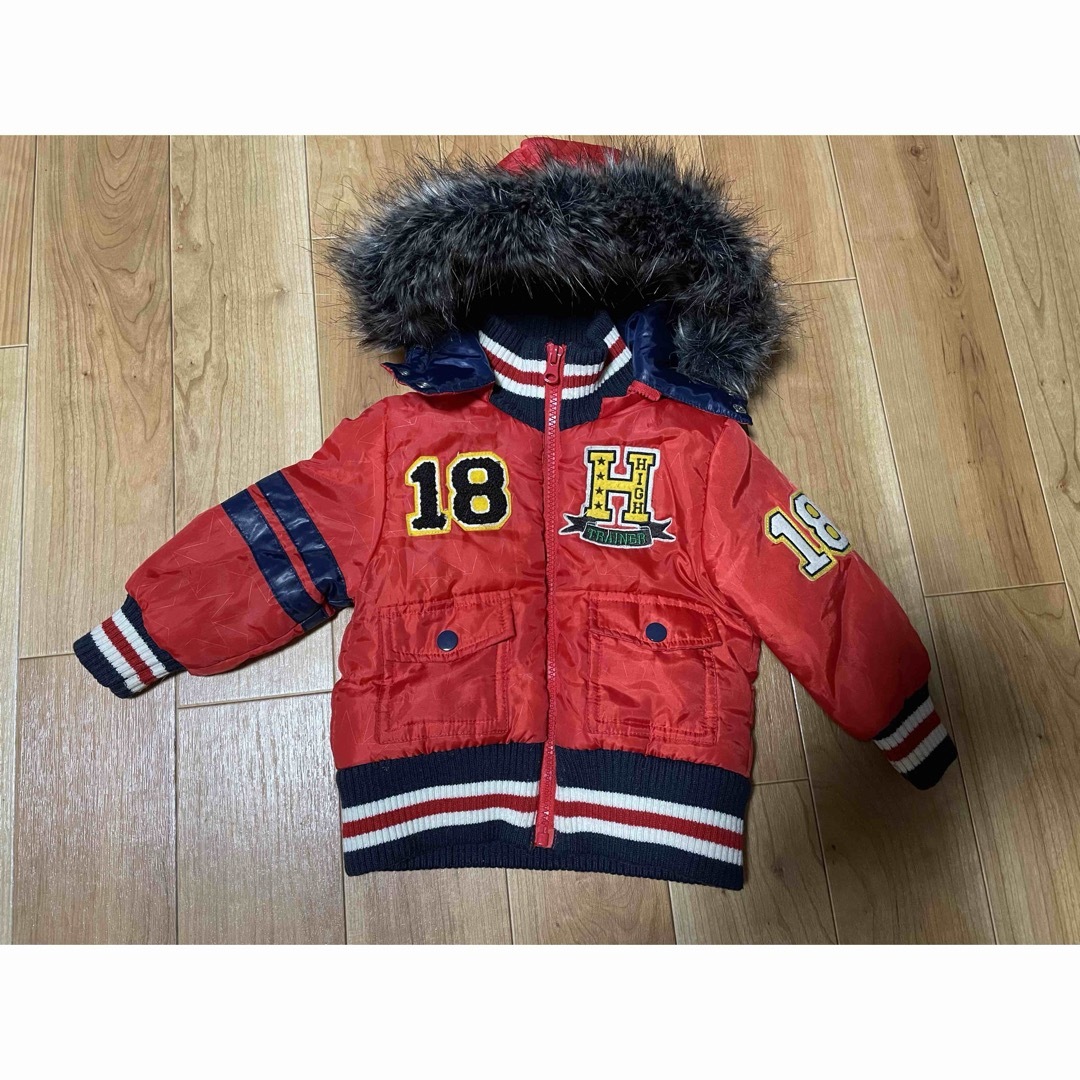 TOMMY HILFIGER(トミーヒルフィガー)のベビー　80 男の子　ジャンパー　ジャンバー　冬服 キッズ/ベビー/マタニティのベビー服(~85cm)(ジャケット/コート)の商品写真