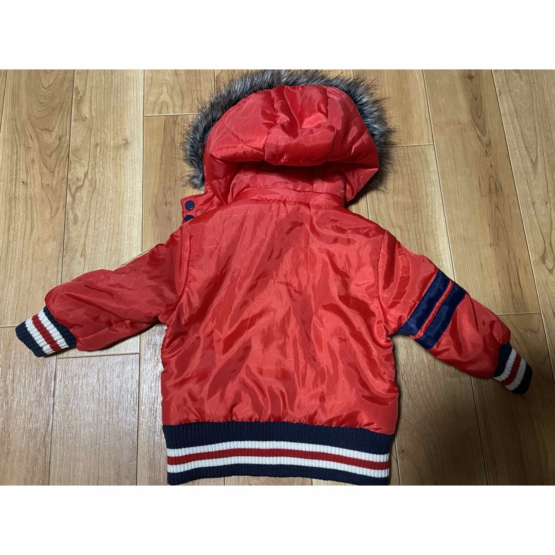 TOMMY HILFIGER(トミーヒルフィガー)のベビー　80 男の子　ジャンパー　ジャンバー　冬服 キッズ/ベビー/マタニティのベビー服(~85cm)(ジャケット/コート)の商品写真