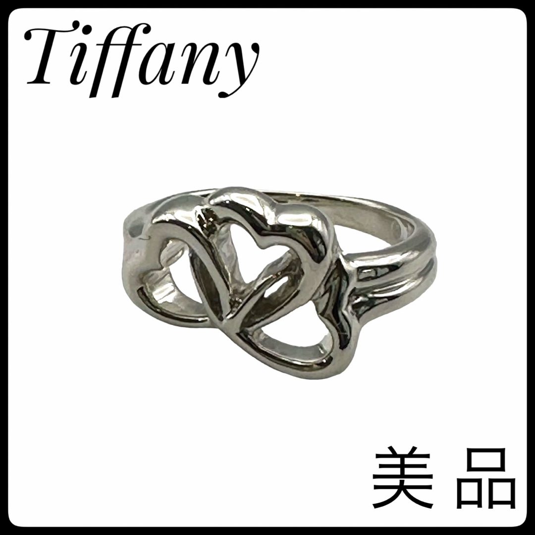 Tiffany & Co.(ティファニー)のTIFFANY ティファニー 925 トリプルハート リング　オープンハート レディースのアクセサリー(リング(指輪))の商品写真