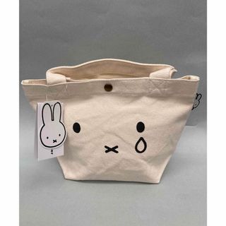 ミッフィー(miffy)の【新品未使用】ハピタスxミッフィー ミニトートバッグ フェイスナキガオ(トートバッグ)