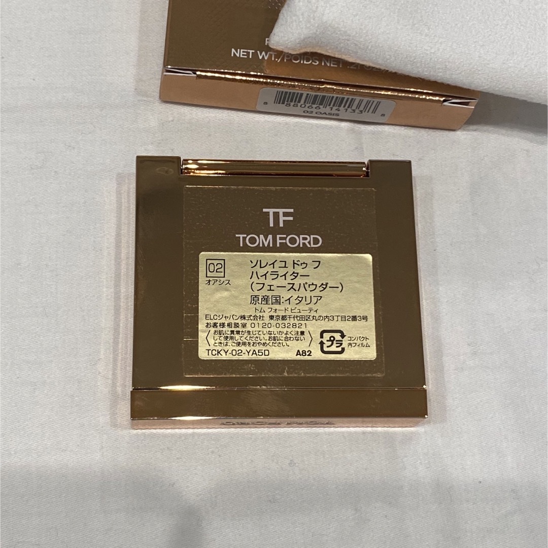 TOM FORD BEAUTY(トムフォードビューティ)のトムフォード ソレイユドゥフハイライター02オアシス コスメ/美容のベースメイク/化粧品(チーク)の商品写真