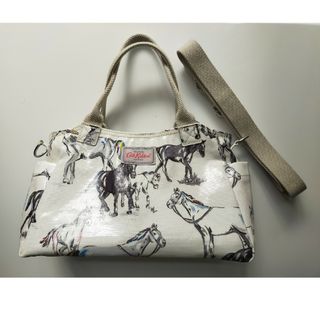 キャスキッドソン(Cath Kidston)のキャスキッドソン トートバッグ ショルダーバッグ ホース 馬柄(トートバッグ)