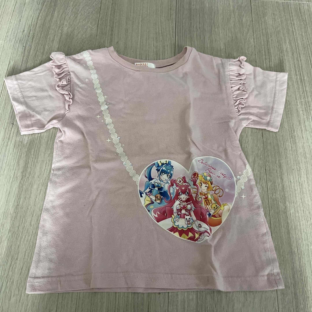 BANDAI(バンダイ)のプリキュア　120 Tシャツ キッズ/ベビー/マタニティのキッズ服女の子用(90cm~)(Tシャツ/カットソー)の商品写真