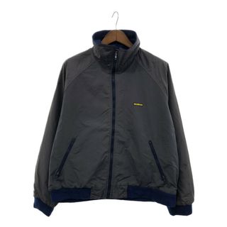 オシュコシュ(OshKosh)のSALE///// OSHKOSH オシュコシュ ナイロン ジャケット 防寒  大きいサイズ  アメカジ ラグランスリーブ グレー (メンズ XL) P2111(その他)