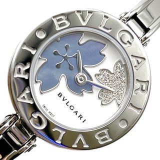 ブルガリ(BVLGARI)の　ブルガリ BVLGARI B-zero1　ディテラネアン・フラワー　Sサイズ　ブルーシェル BZ22FDSS.S ステンレススチール レディース 腕時計(腕時計)