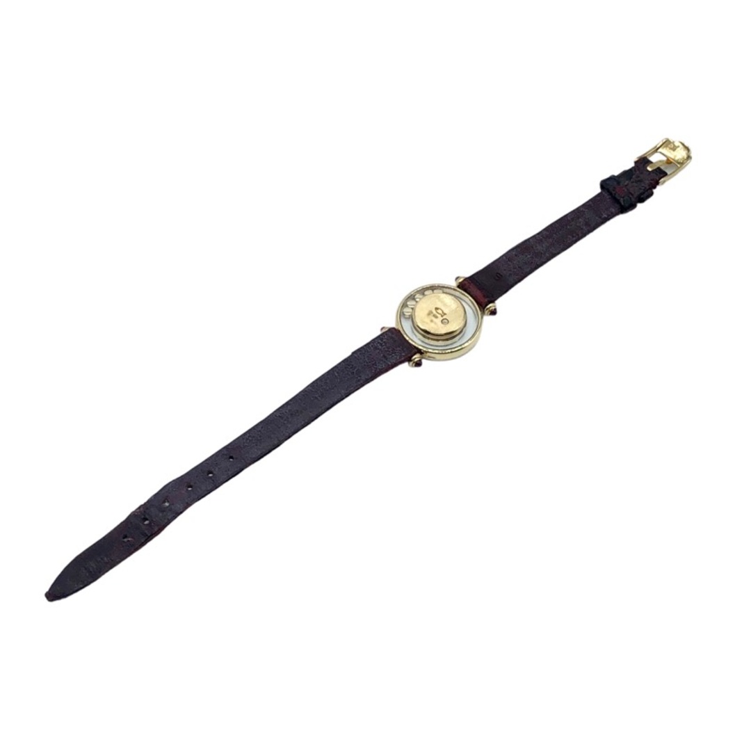 Chopard(ショパール)の　ショパール Chopard ハッピーダイヤモンド 20/4780-21 K18イエローゴールド レディース 腕時計 レディースのファッション小物(腕時計)の商品写真