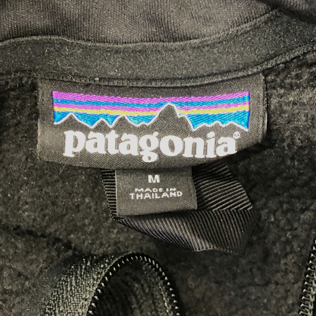 patagonia(パタゴニア)のSALE///// patagonia パタゴニア ベターセーター フリースジャケット アウトドア ハーフジップ ブラック (メンズ M)  P2162 メンズのジャケット/アウター(その他)の商品写真