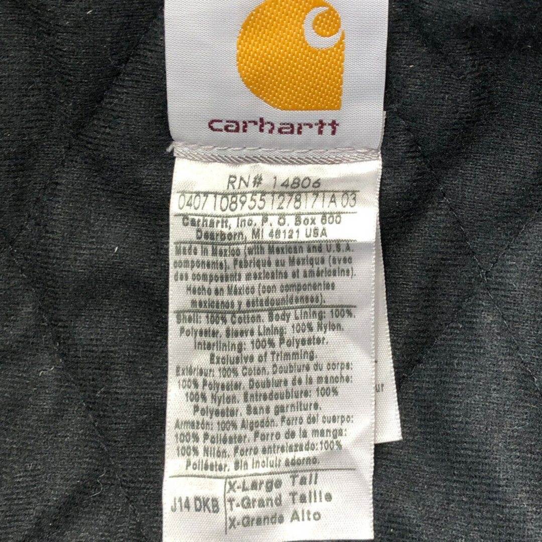 carhartt(カーハート)のSALE///// Carhartt カーハート サンタフェ ダック地 ワークジャケット ブラウン (メンズ X-LARGE)  P2167 メンズのジャケット/アウター(その他)の商品写真