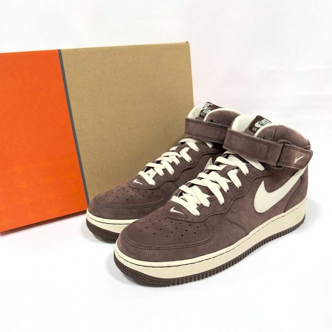 スニーカーNIKE ナイキ AIR FORCE 1 MID 07 QS CHOCOLATE