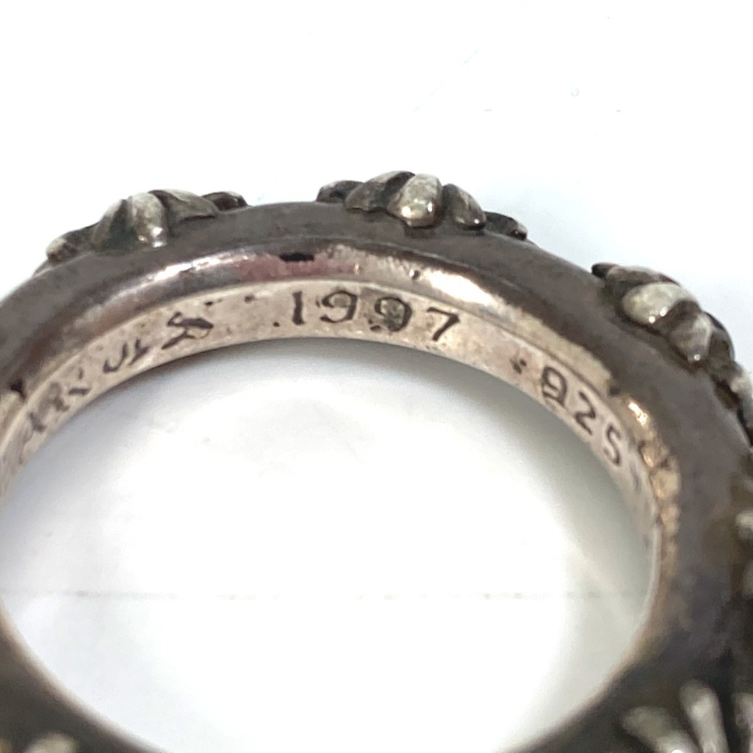Chrome Hearts(クロムハーツ)のクロムハーツ CHROME HEARTS クロスバンド アクセサリー リング・指輪 SV925 シルバー メンズのアクセサリー(リング(指輪))の商品写真