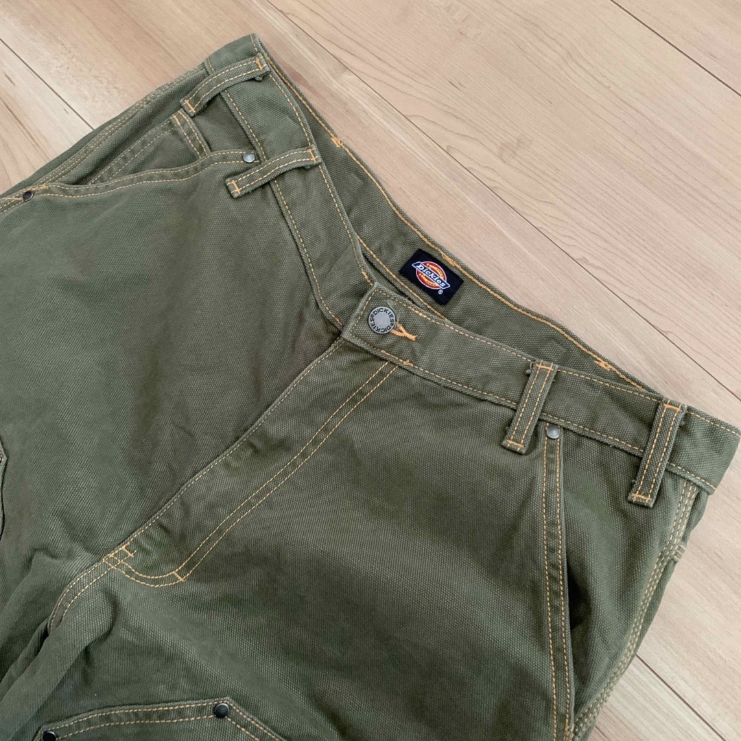 Dickies(ディッキーズ)のDickies 国内未発売 US企画 ダブルニー ダックパンツ メンズのパンツ(ペインターパンツ)の商品写真