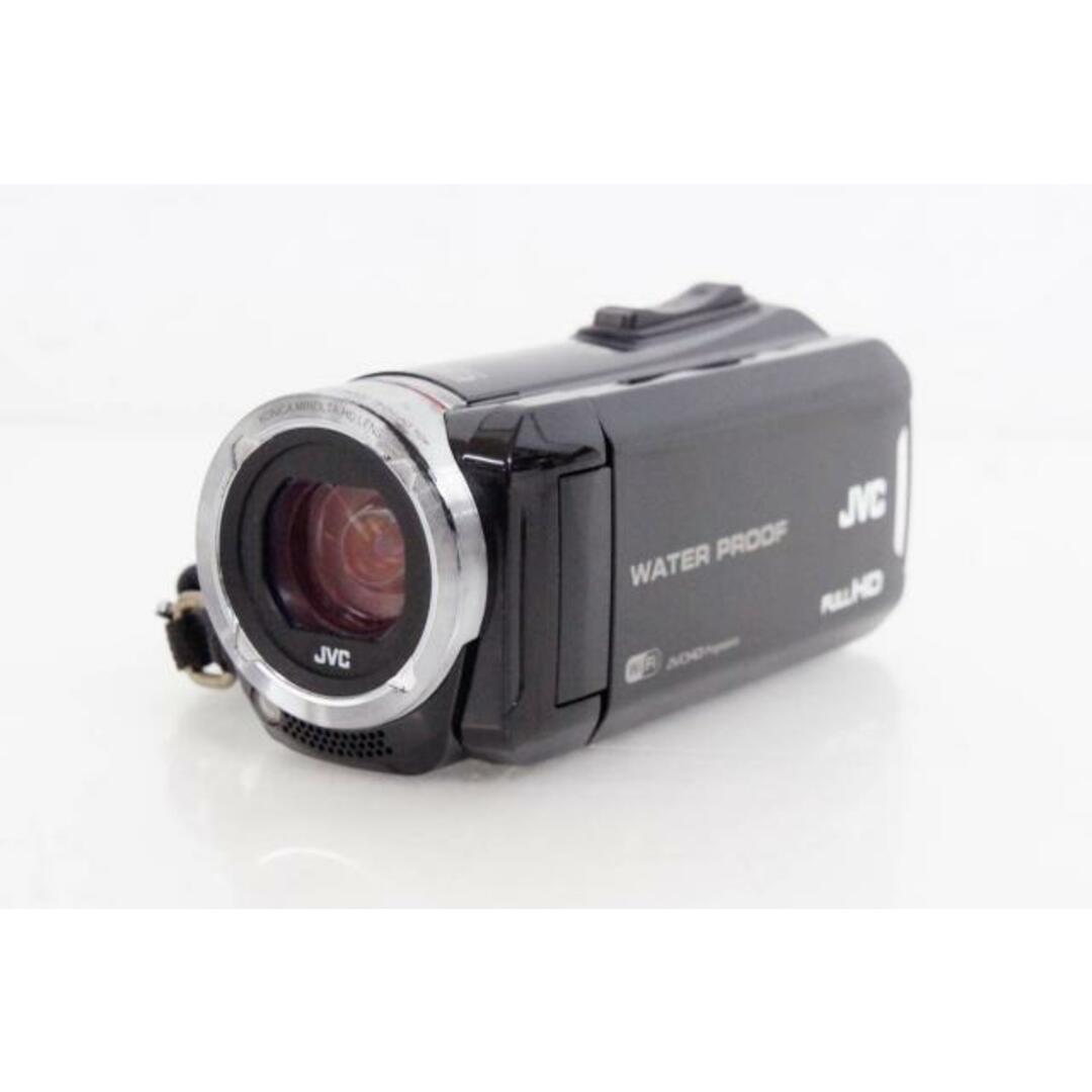 C JVCケンウッド Everioエブリオ ハイビジョンメモリービデオカメラ 64GB GZ-RX130-B 防水防塵スマホ/家電/カメラ