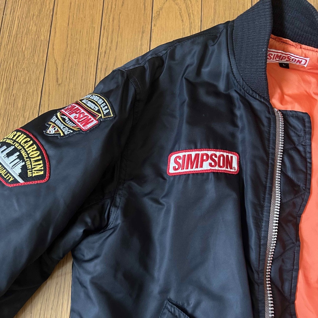 SIMPSON(シンプソン)のSIMPSON ジャケット　ma-1 メンズのジャケット/アウター(ナイロンジャケット)の商品写真