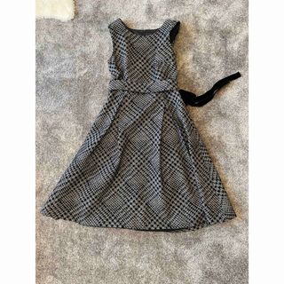 ジルスチュアート(JILLSTUART)のブリジット千鳥フロッキープリントワンピース(ひざ丈ワンピース)